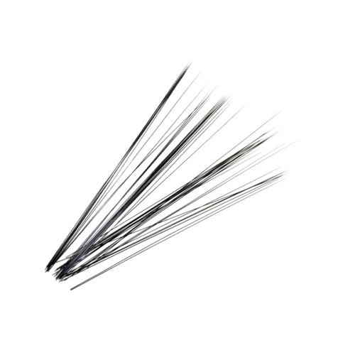 50 Tapered Needle Felting Animal Whiskers Black