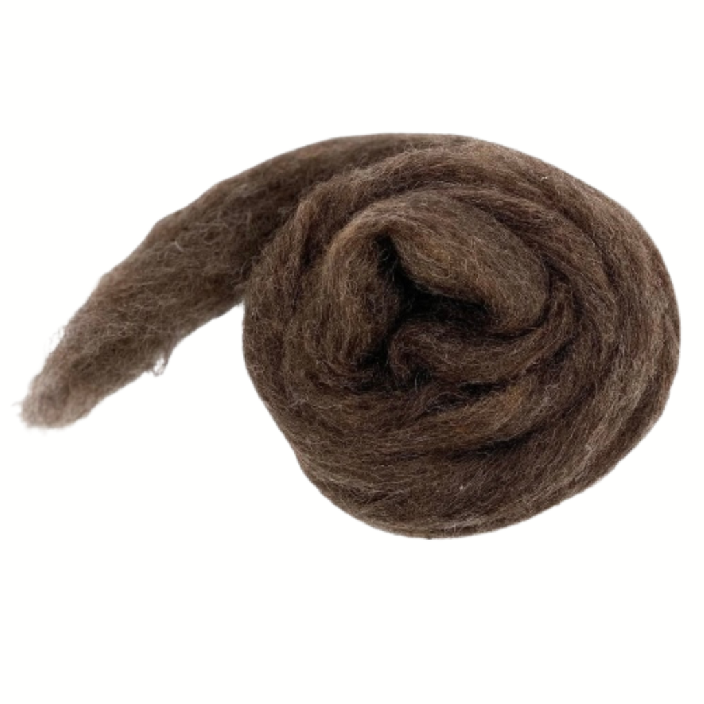 Corriedale Wool Sliver Animal Shades Wool Pack