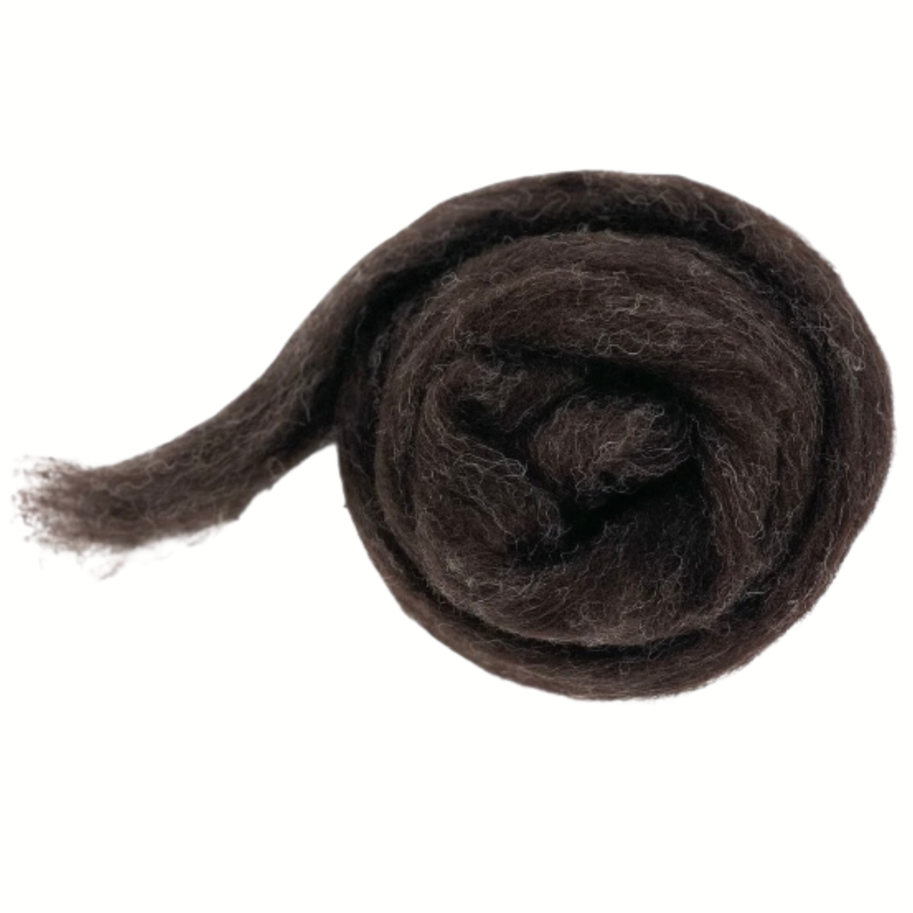 Corriedale Wool Sliver Animal Shades Wool Pack