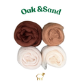 Merino Wool ‘Oak & Sand’ Wool Pack