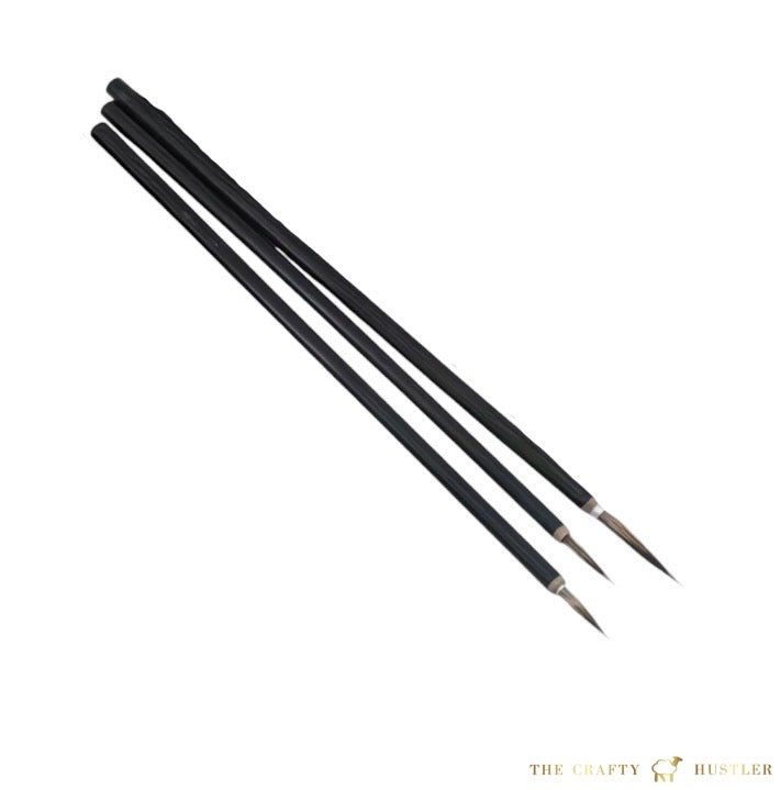 3pcs Calligraphy Painting Brushes Artist Craft Hobby 3 sizes