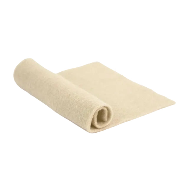 Merino Needle Felting Pre-felt Cream