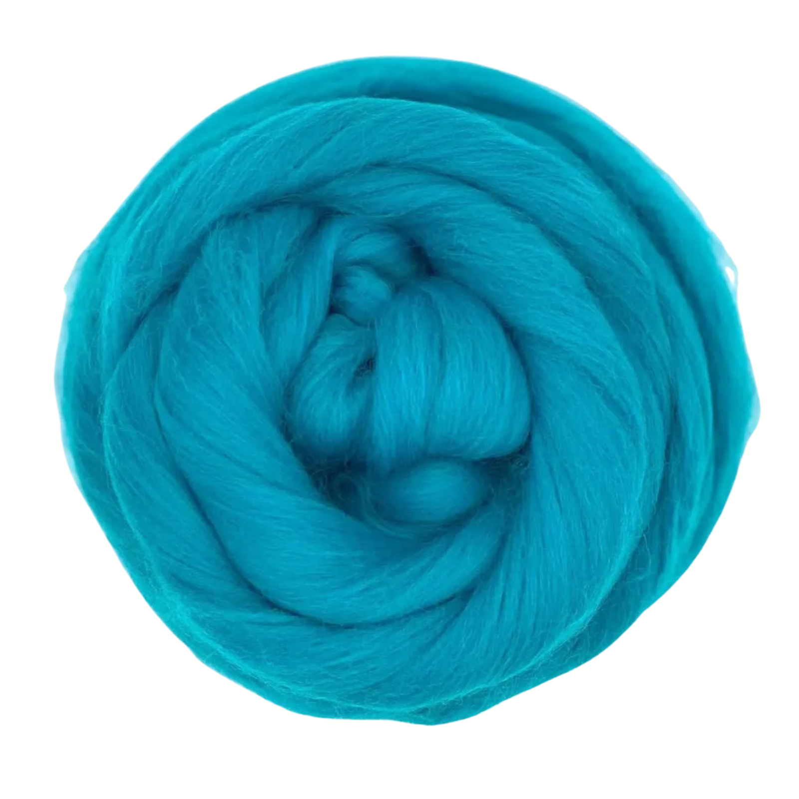Turquoise merino wool