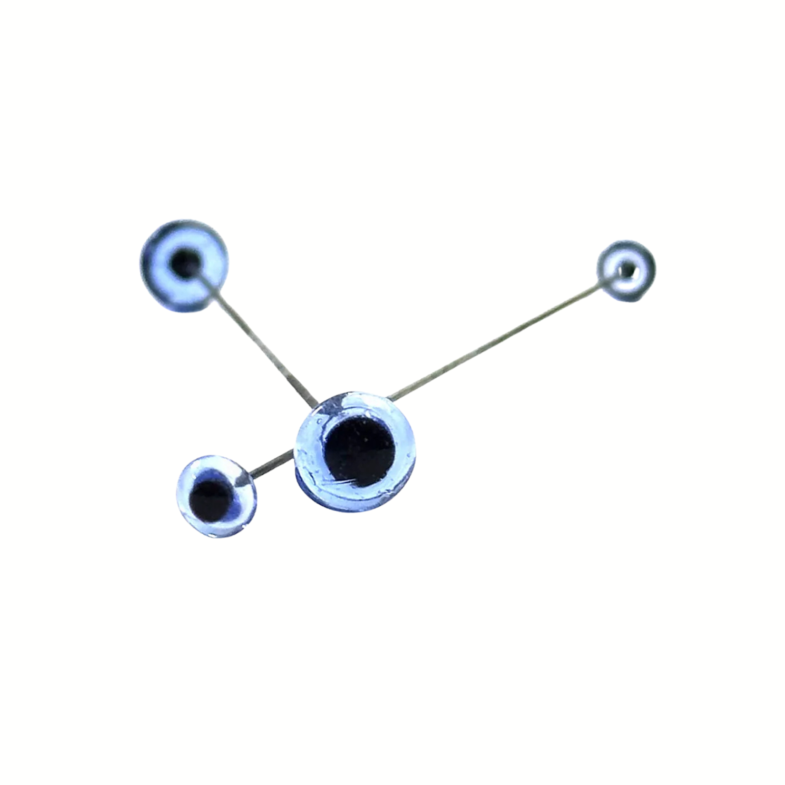 6mm Needle Felting Eyes Brown Amber Blue Black