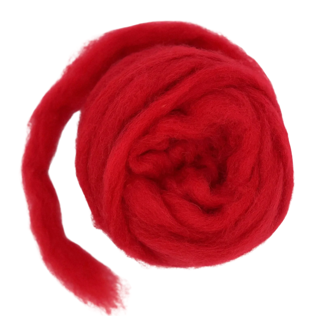 Carded Corriedale Slivers  Wool ‘Rainbows’ Wool Pack