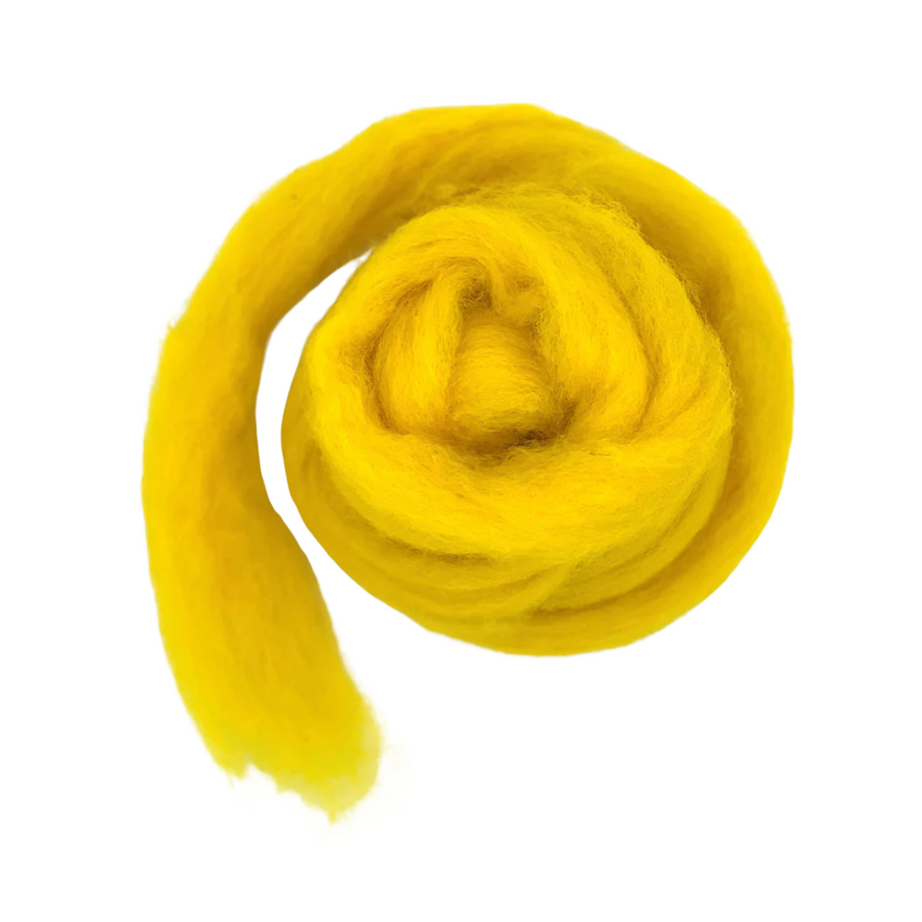 Carded Corriedale Slivers  Wool ‘Rainbows’ Wool Pack