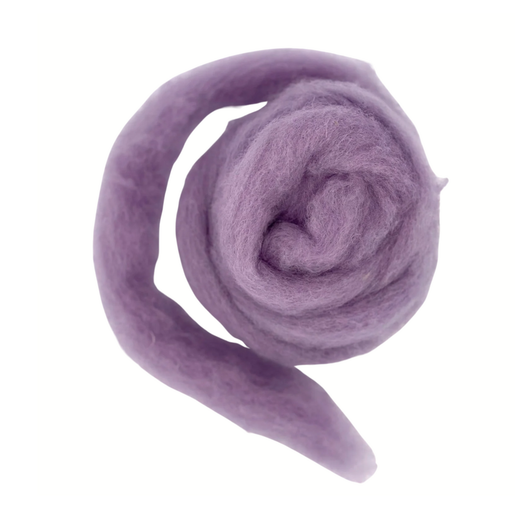 Carded Corriedale Slivers  Wool ‘Rainbows’ Wool Pack