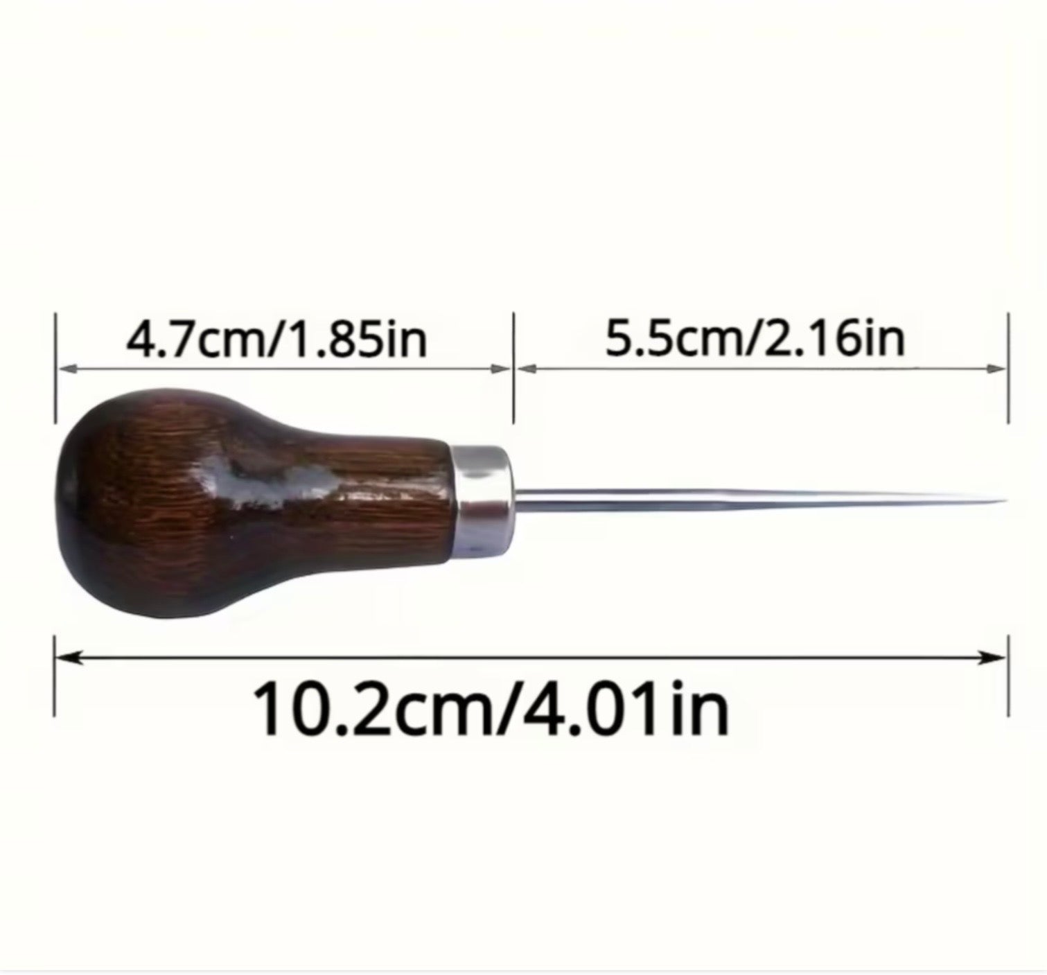 Wooden awl Dimensions