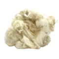 Natural White Curly Wool Locks