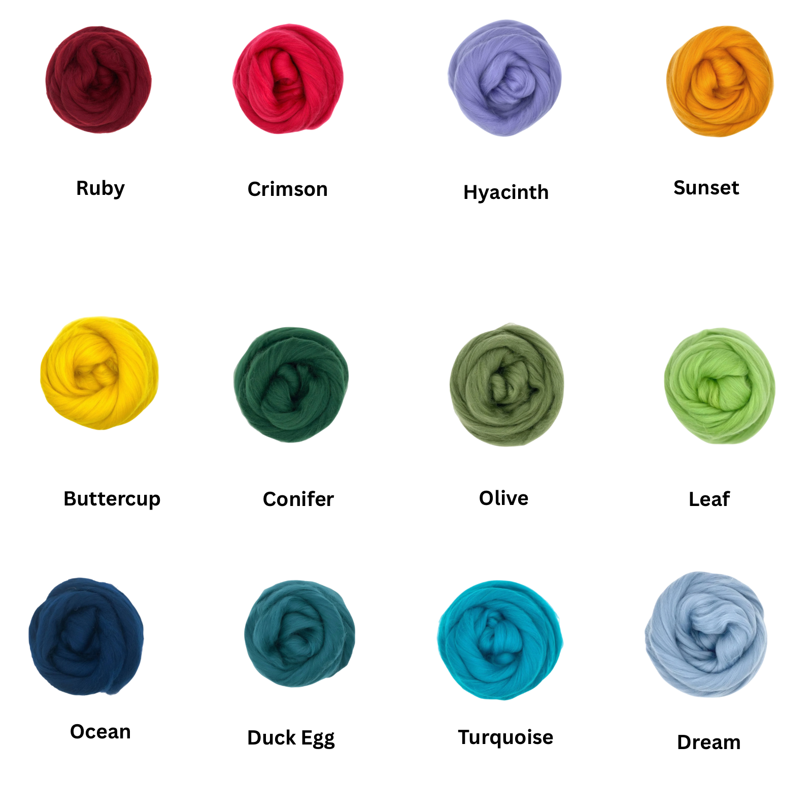 Merino Needle felting Wool Starter Kit - Choose Your Own Colours (Copy)